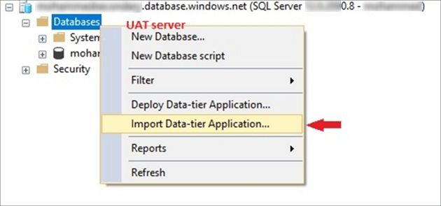 import data tier