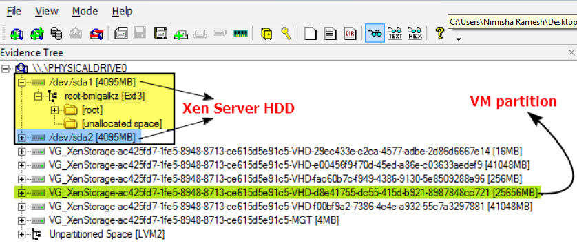 Spotting Virtual Partition