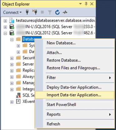 import data tier
