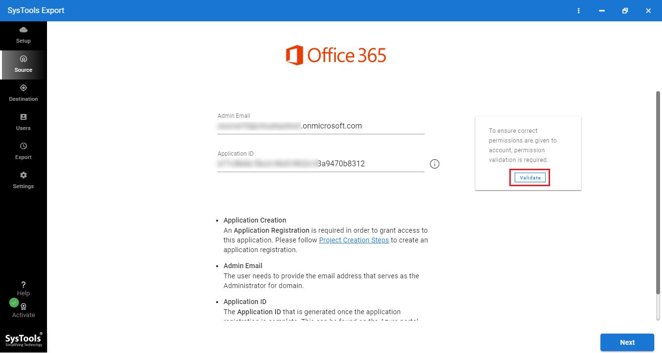 login-with-admin-credentials-to-export-contacts-from-office-365