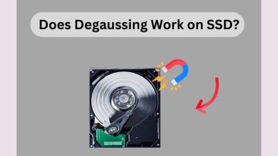 does degaussing work on ssd