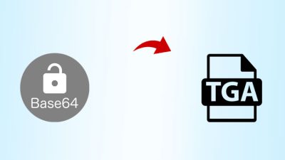 base64 to tga