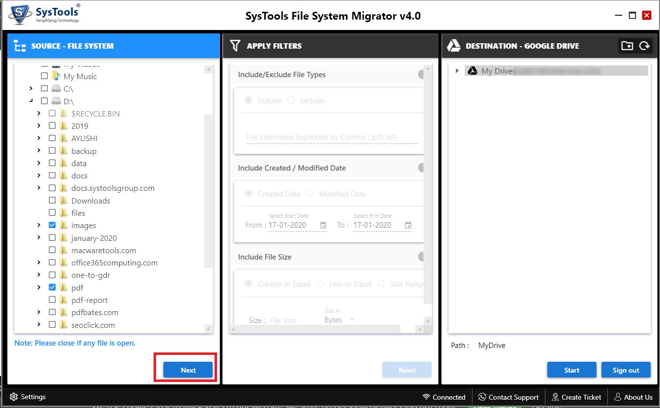 transfer desktop data to cloud 