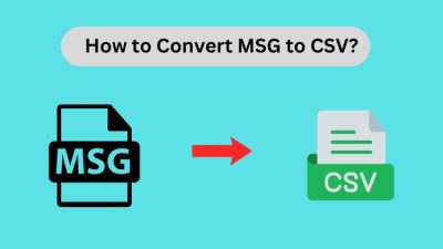 convert msg to csv
