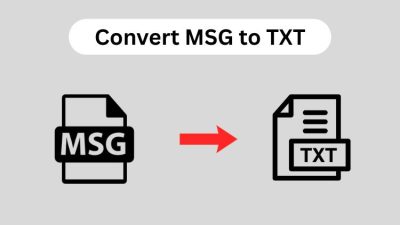 convert msg to txt