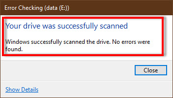 check hard disk health without os