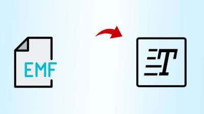 emf to text