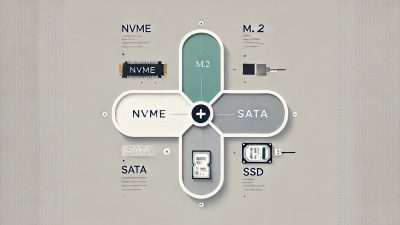 NVMe vs M.2 vs SATA vs PCIe