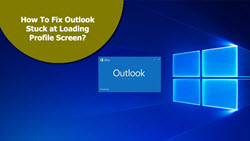 outlook 2010 hangs on splash screen loading profile