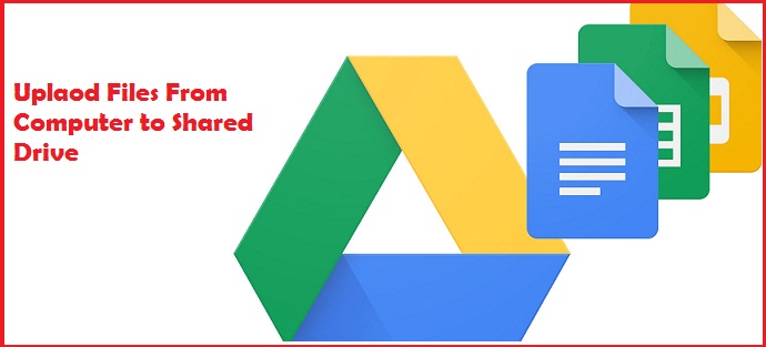 upload documents to shared Google Drive