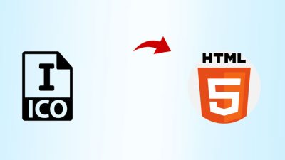 convert icon file to html