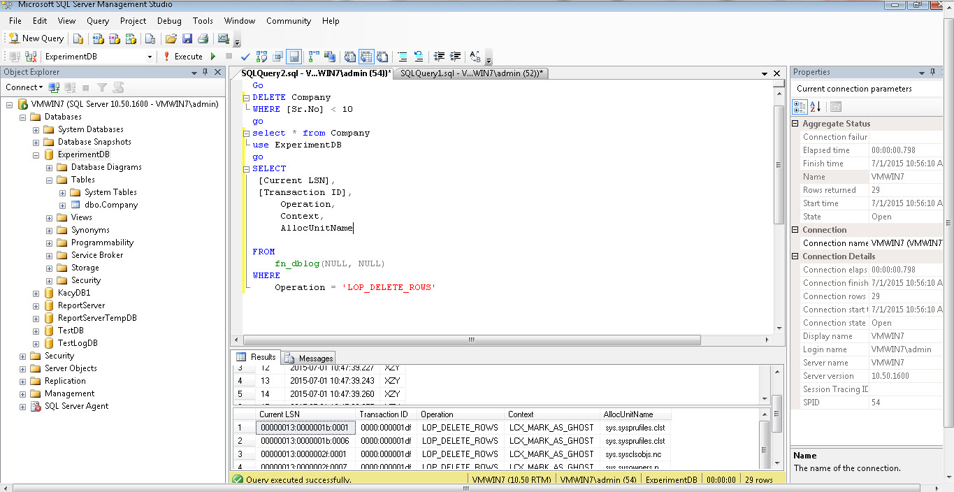 recover data after delete cmd