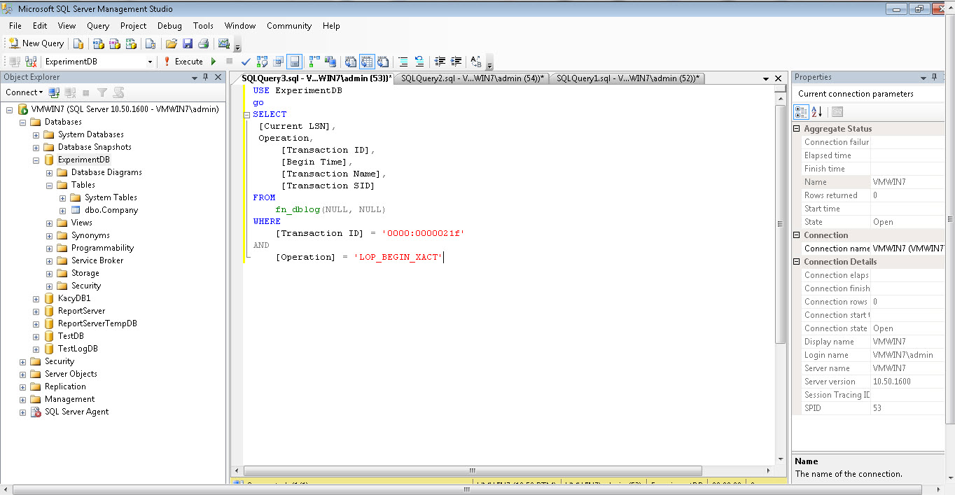 use transaction ID