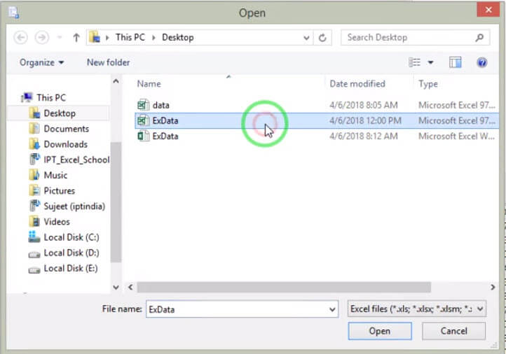 Export MDF Tables to Excel