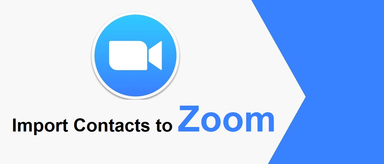 Import contacts to Zoom