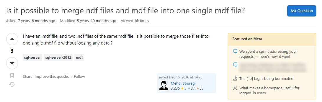user query-1