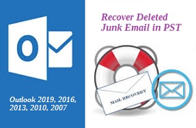 how to recover deleted junk mail in outlook