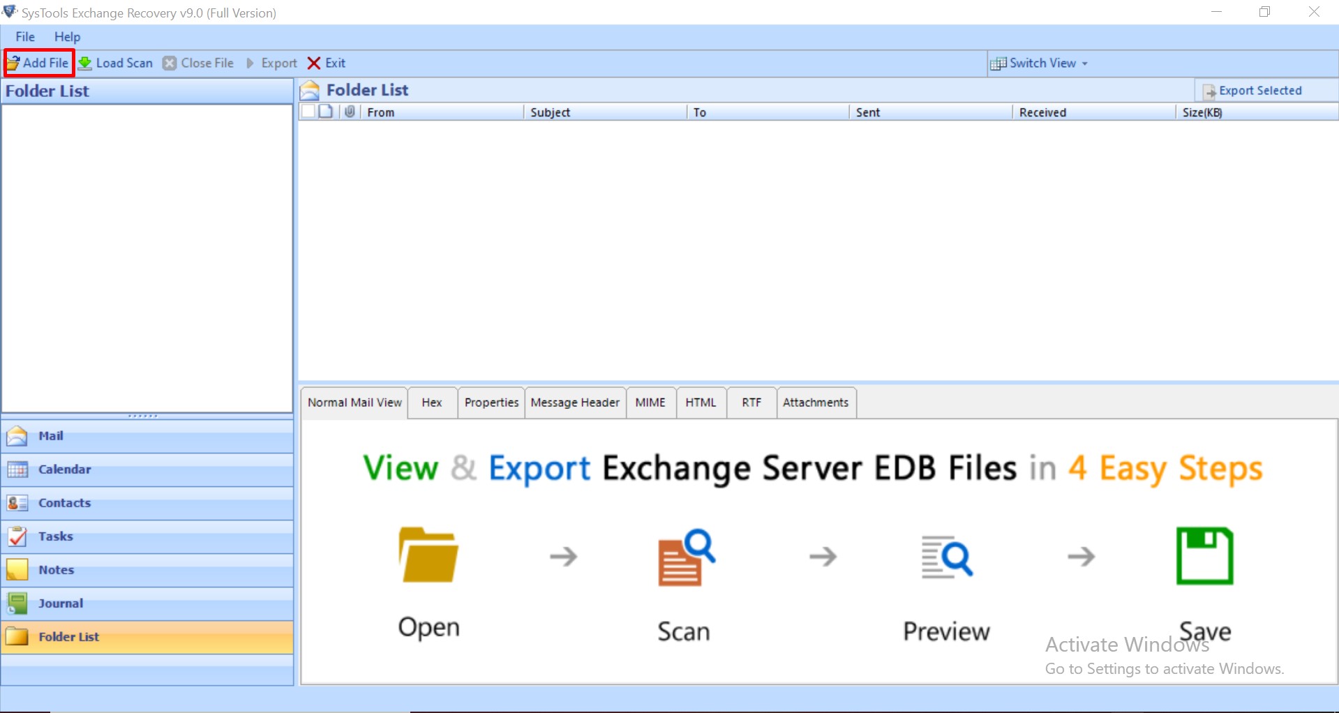 click add file