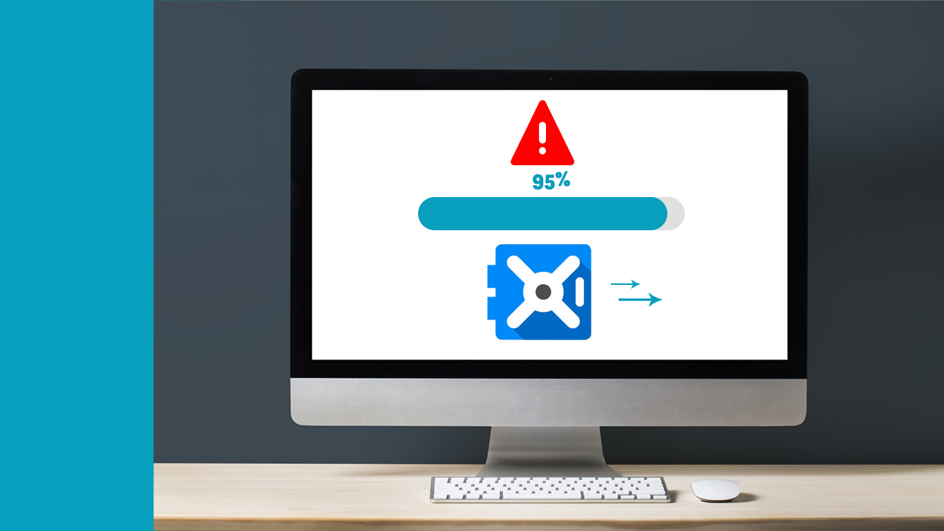 Google Vault Export Stuck at 95