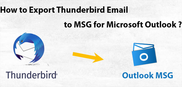 export thunderbird to msg