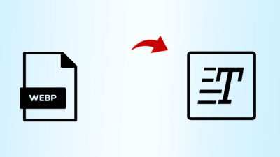 webp to text