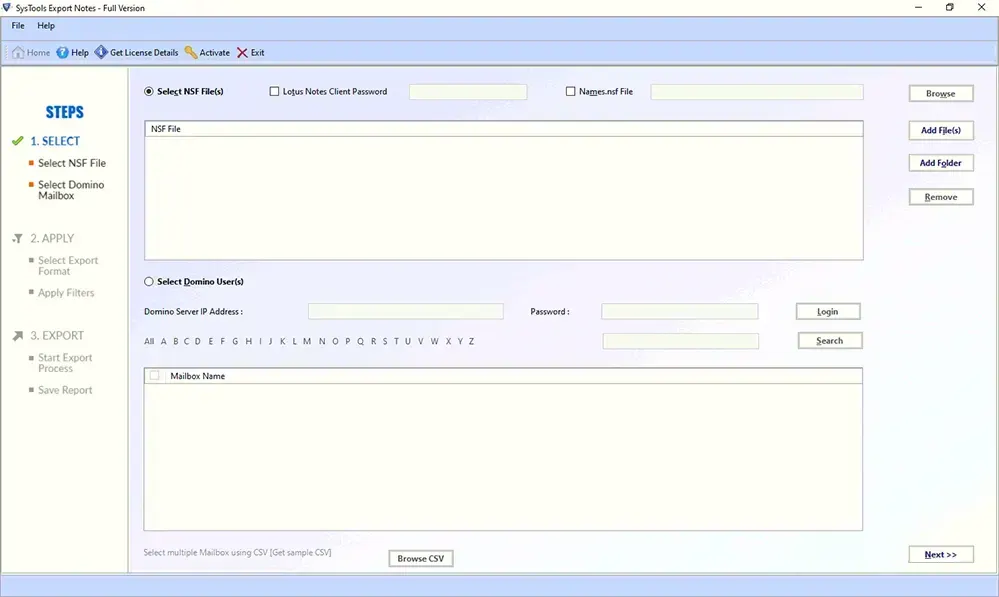 import NSF files to outlook