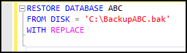 error 3154 in sql server 2014