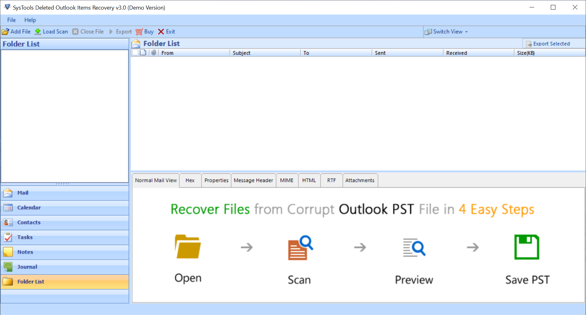 outlook deleted items recovery software