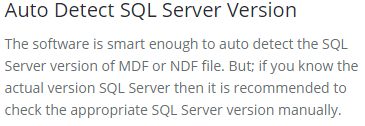 View mdf file objects