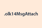 olk14MsgAttach file