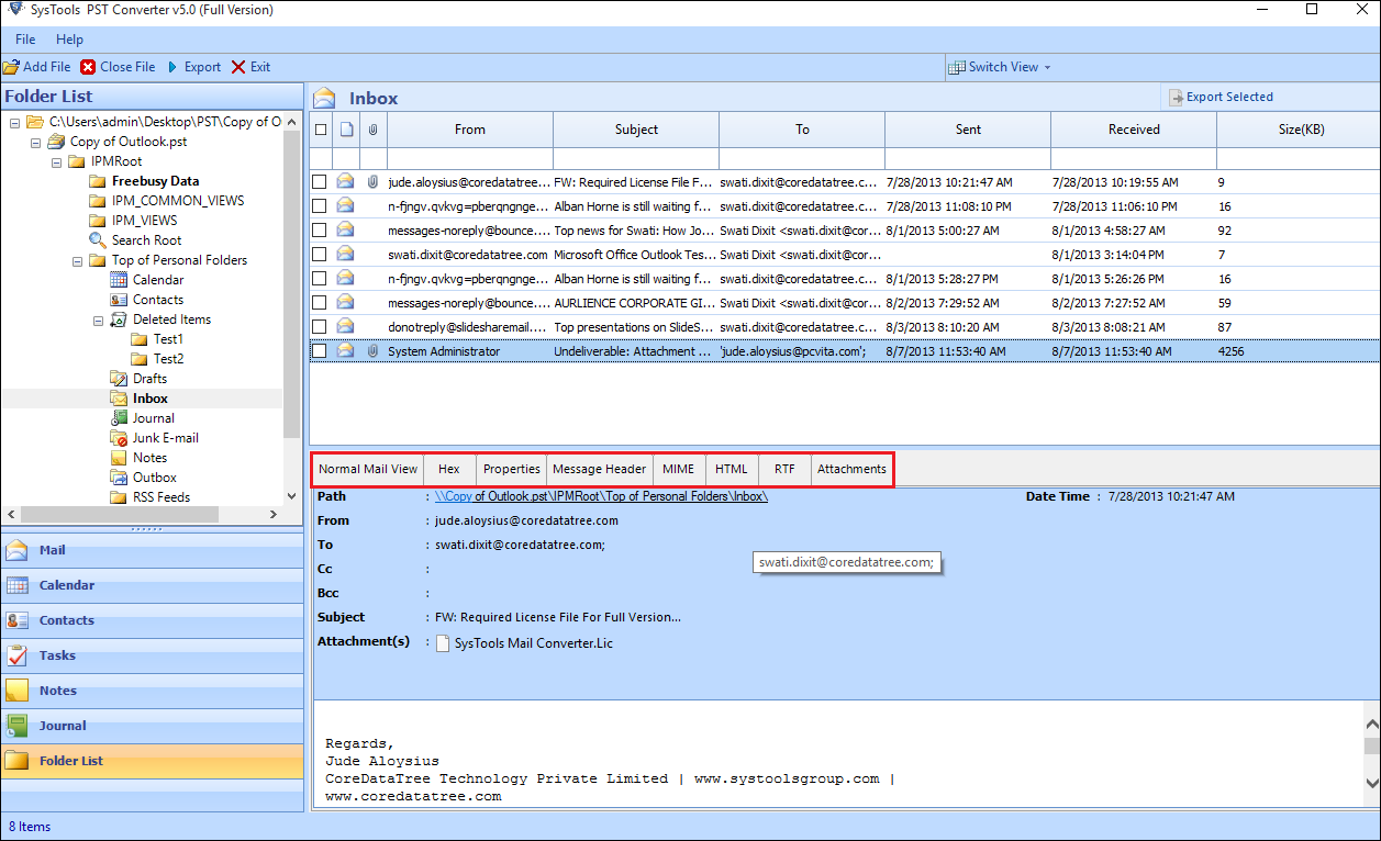 view Outlook calendar without email