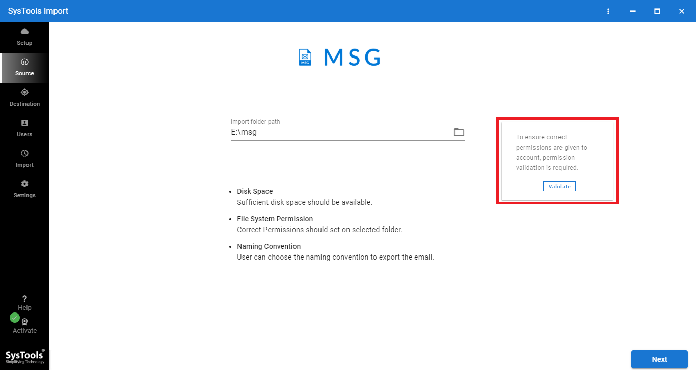 browse msg file