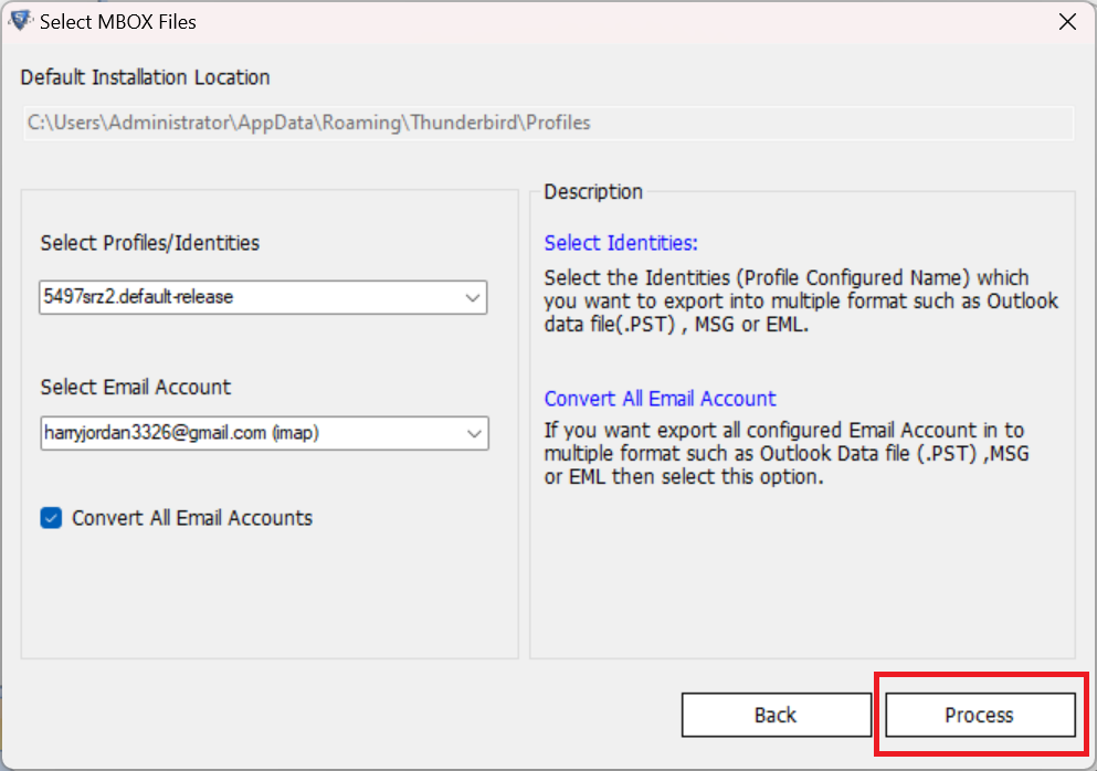 import Thunderbird to Mac Mail