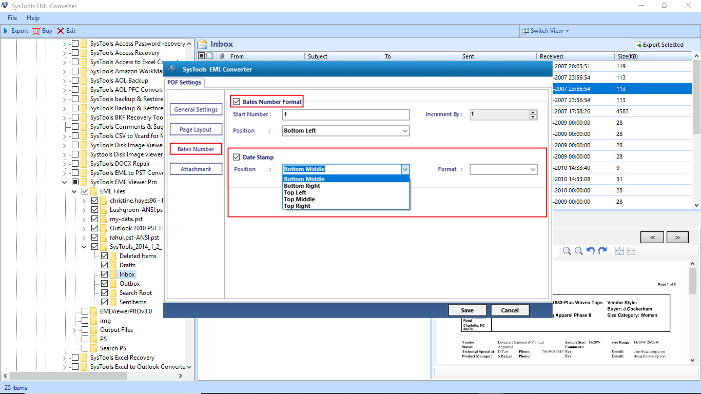 Free EML to PDF Converter download