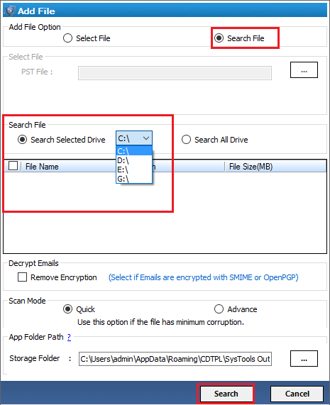 reparar archivo pst de outlook