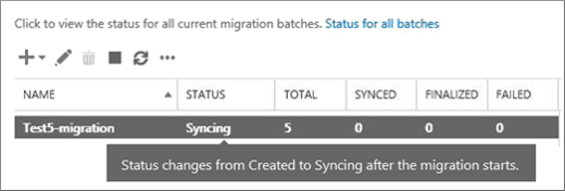 Batch-Synchronisierung
