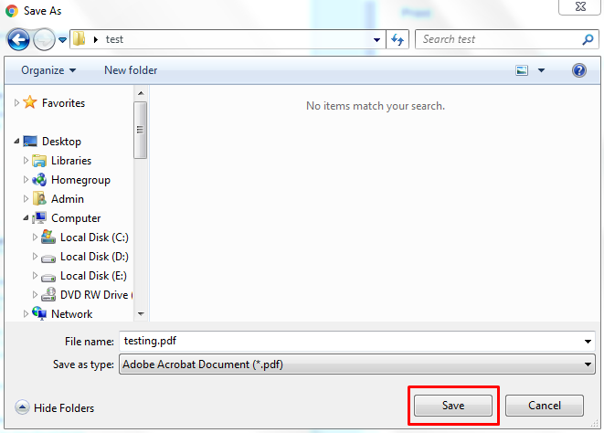 Save AOL Email as PDF