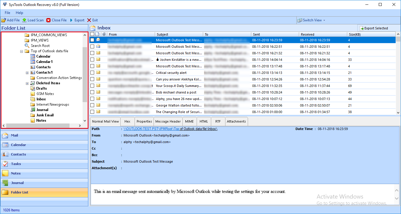outlook reparieren