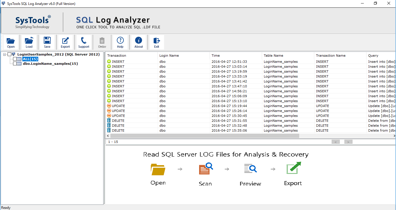 preview database