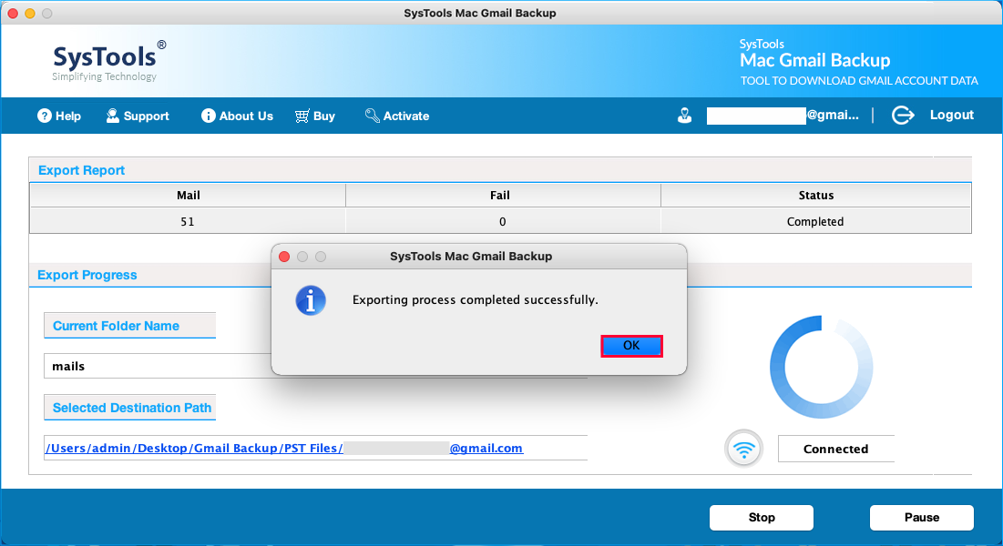 Successfully Backup