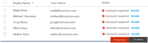 assign licenses