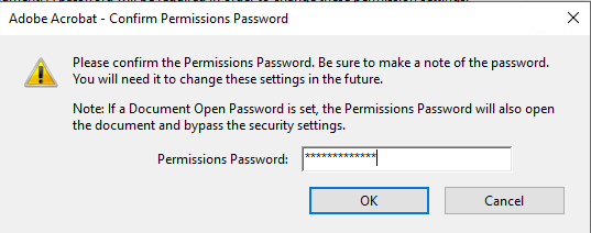confirm the restrictions