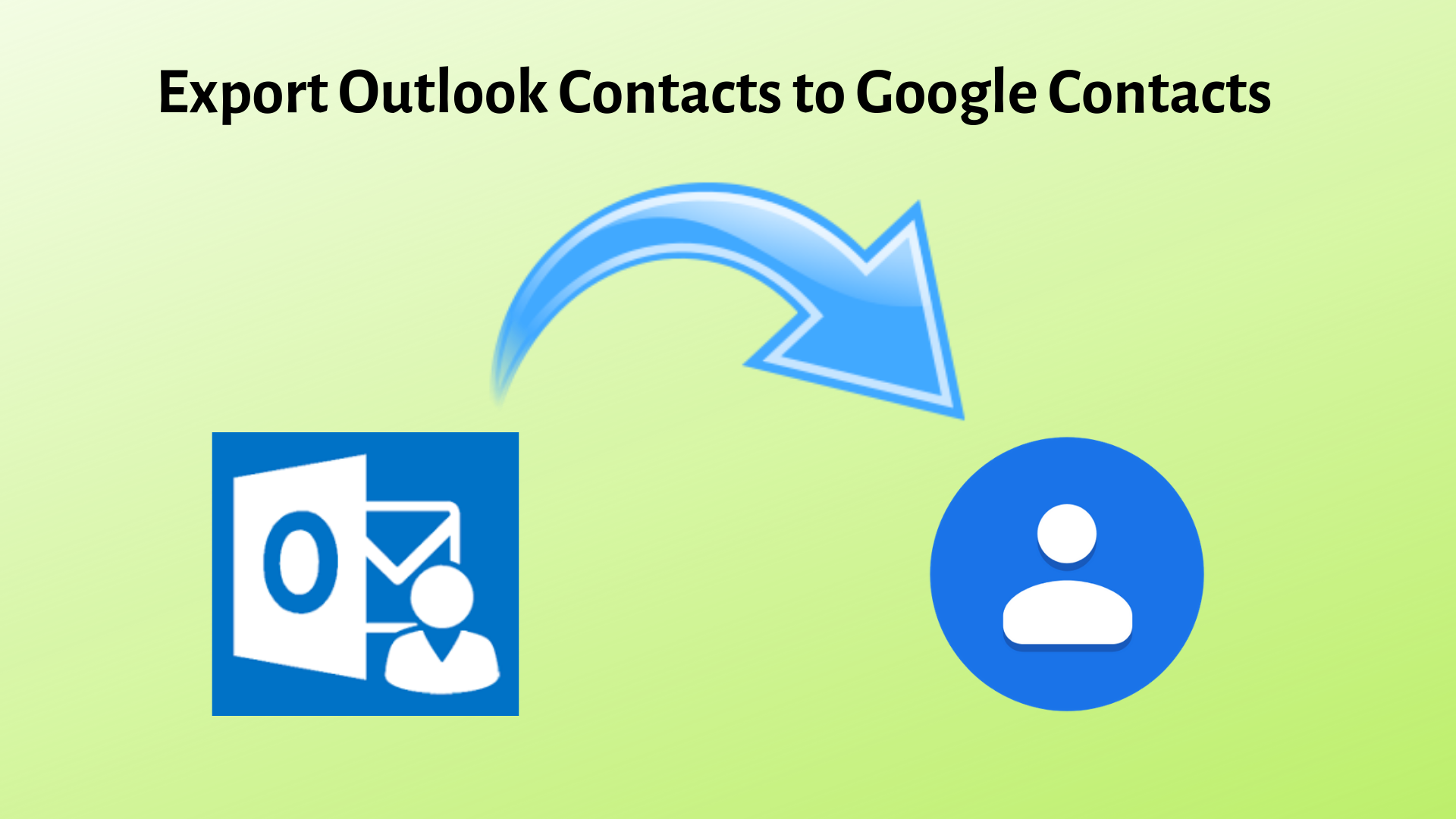 Export Outlook Contacts to Google Contacts