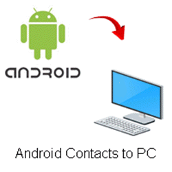 transfer address book from android to computer