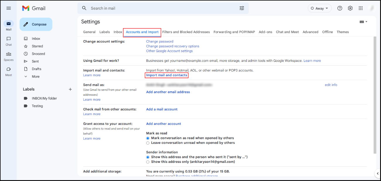 AOL to Gmail