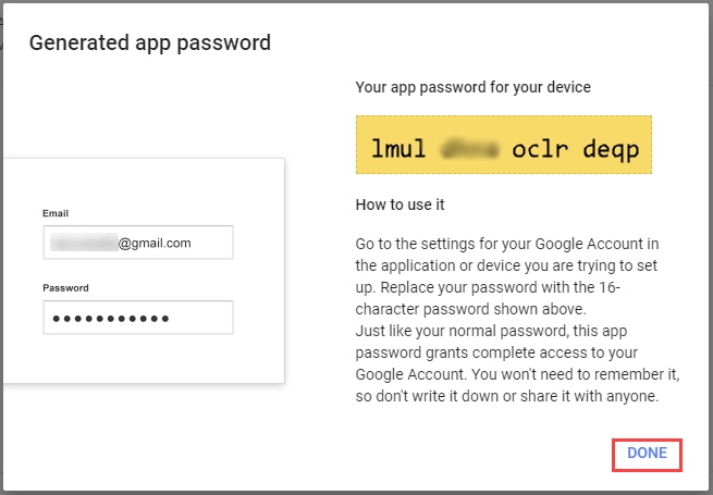 IMAP Enable