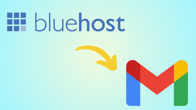 bluehost to gmail