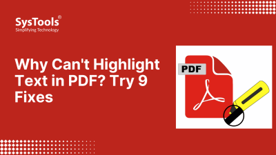 can't highlight text in pdf file