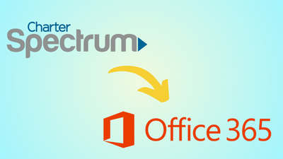 charter spectrum to office 365 mailbox