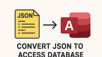 convert json to access database